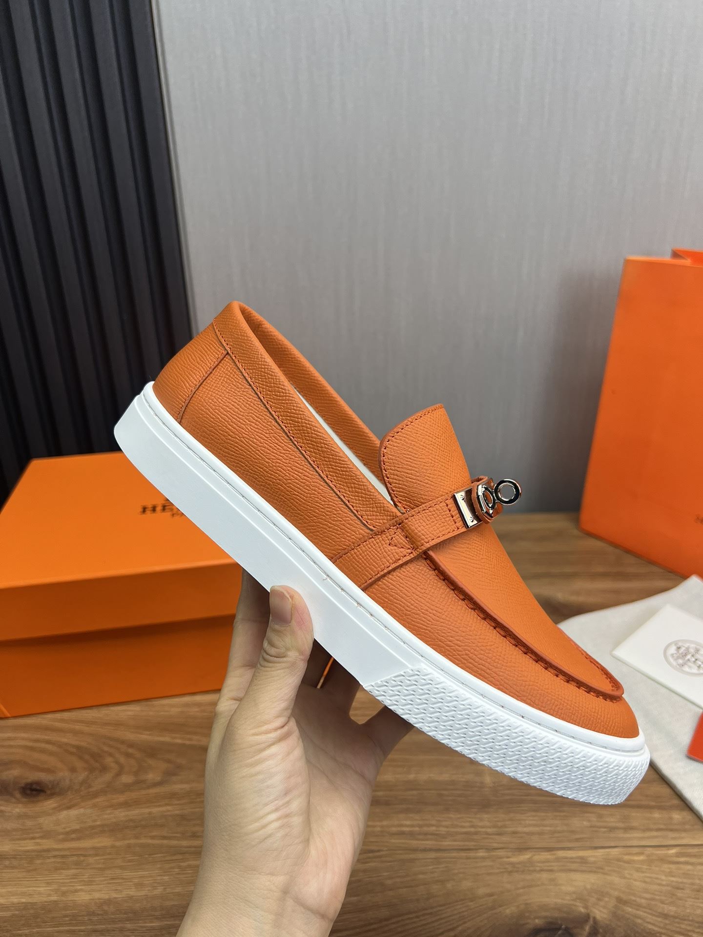 Hermes Low Shoes